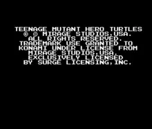 Image n° 7 - titles : Teenage Mutant Hero Turtles